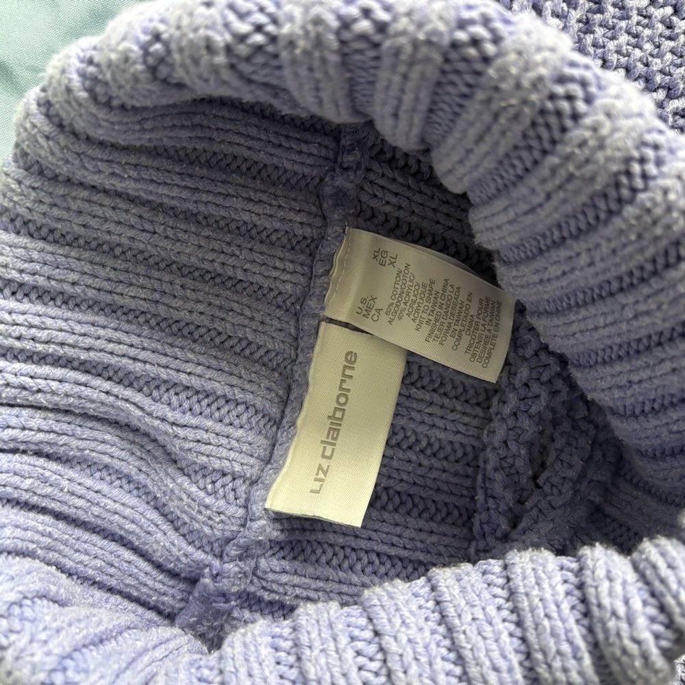Two Turtleneck Knit Sweaters